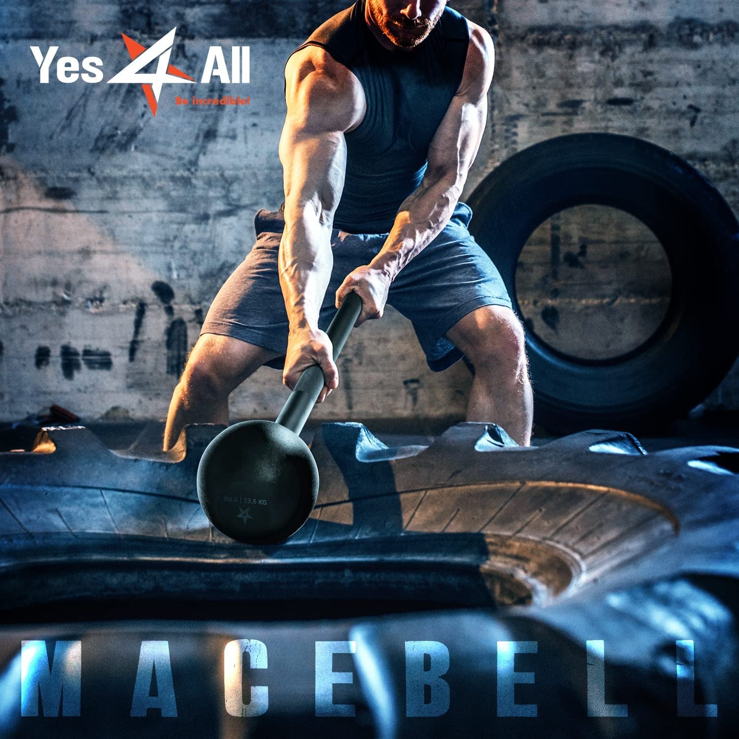 Swing Your Way to Superhuman Strength: The Steel Mace Bell for Those Who Want to Lift Heavy and Laugh Hard!