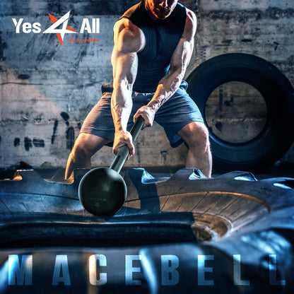 Swing Your Way to Superhuman Strength: The Steel Mace Bell for Those Who Want to Lift Heavy and Laugh Hard!