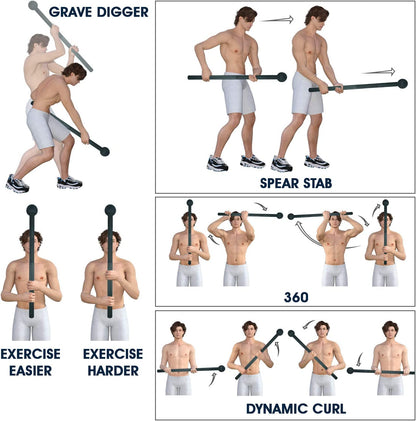 Swing Your Way to Superhuman Strength: The Steel Mace Bell for Those Who Want to Lift Heavy and Laugh Hard!